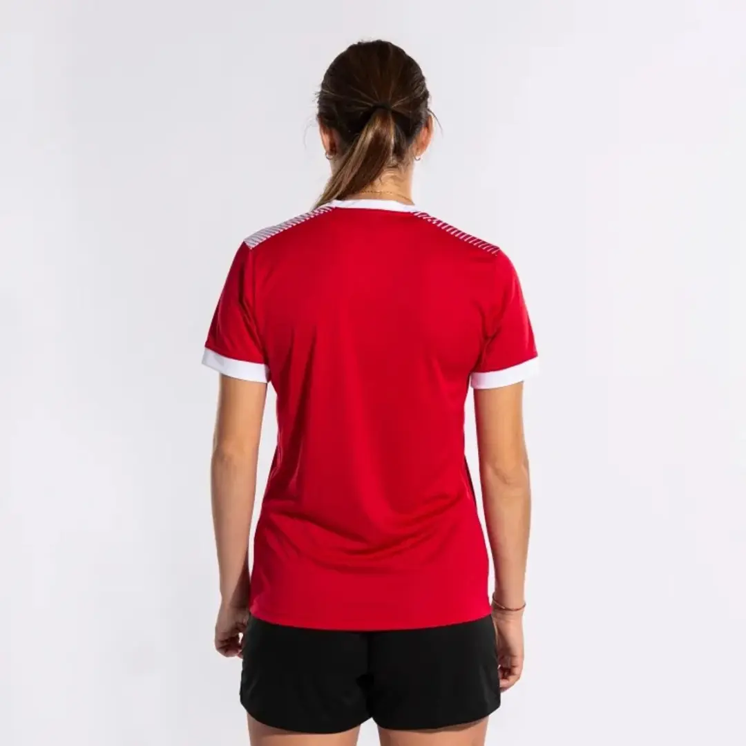 Joma Eco Supernova Dames T-shirt - Rood/Wit - M
