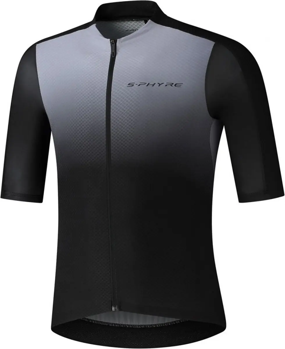 Shimano S-PHYRE Fietsshirt Korte Mouwen Flash Grijs-XL