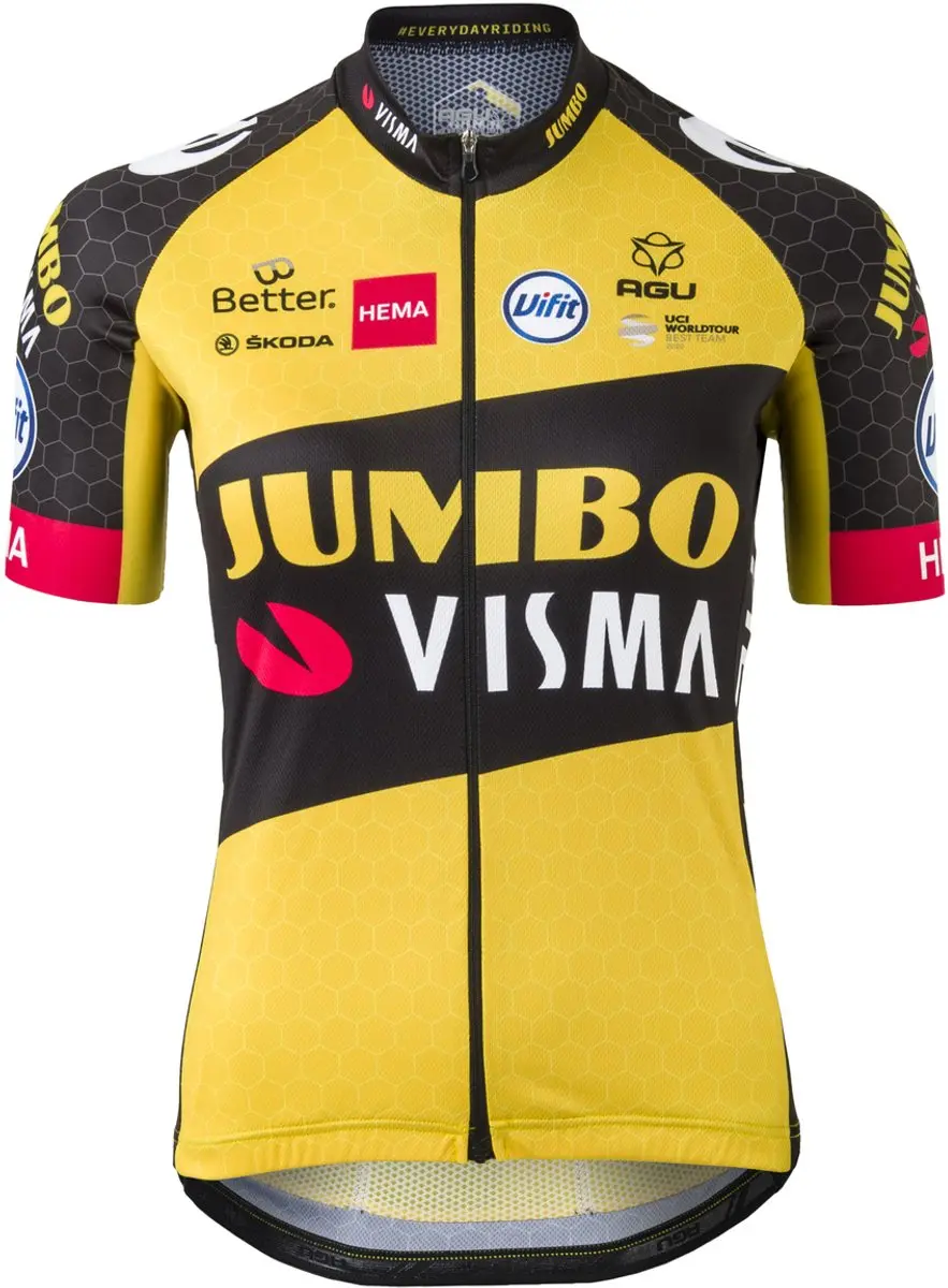 AGU Replica Fietsshirt Team Jumbo Visma Dames