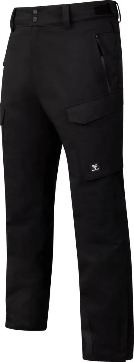 Brunotti Footrail-Cargo Heren Ski Broek - Zwart - afbeelding 3 van 6