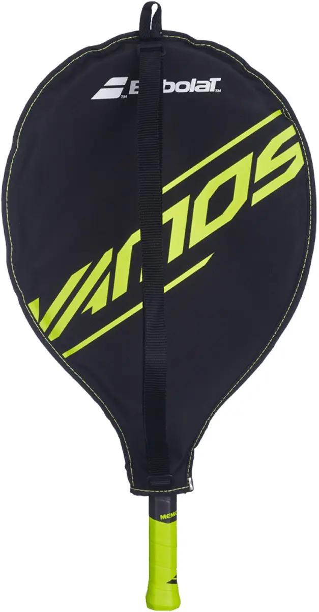 Babolat Carlitos Junior 21 Tennisracket - Grijs/Geel - afbeelding 4 van 6