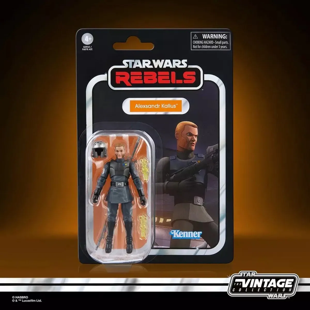 Star Wars Rebels Vintage Alexsandr Kallus Action Figuur G09335X2 - Multi