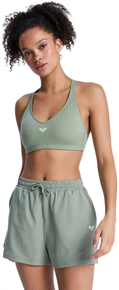 Roxy Rise & Vibe Korte Broek Groen XS Vrouw