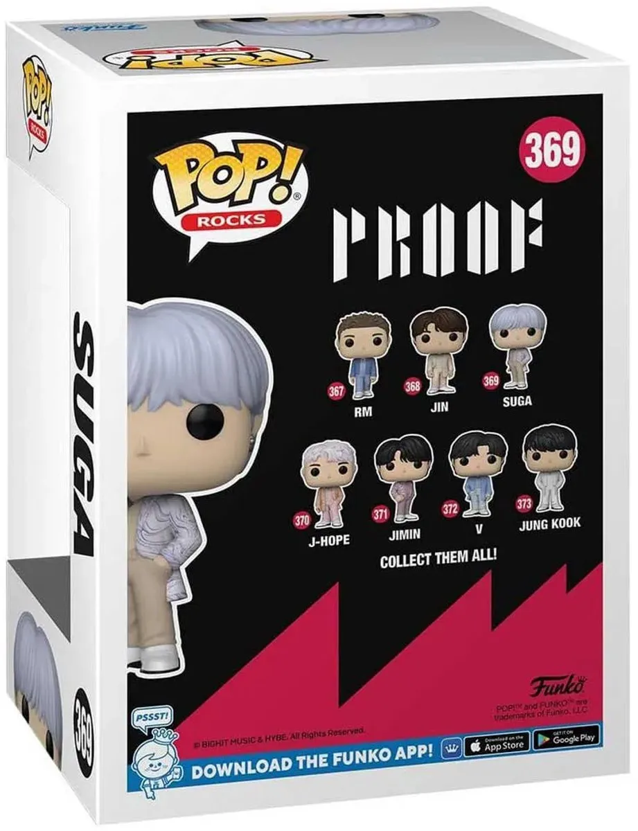 Funko Pop #369 BTS - Suga - Multi