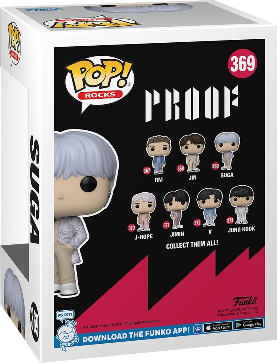 Funko Pop #369 BTS - Suga - Multi