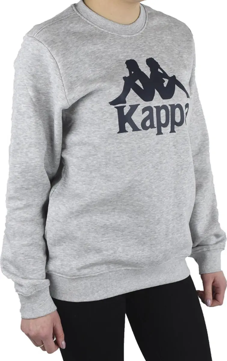 Kappa Sertum Junior Sweatshirt 703797J-15-4101M - Grijs - 122 - afbeelding 4 van 4