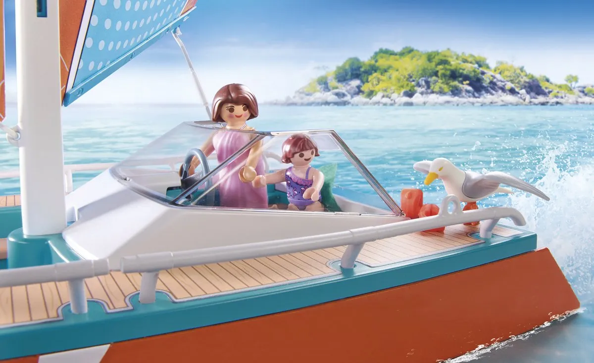 Playmobil Family Fun Catamaran 71043 - Meerkleurig