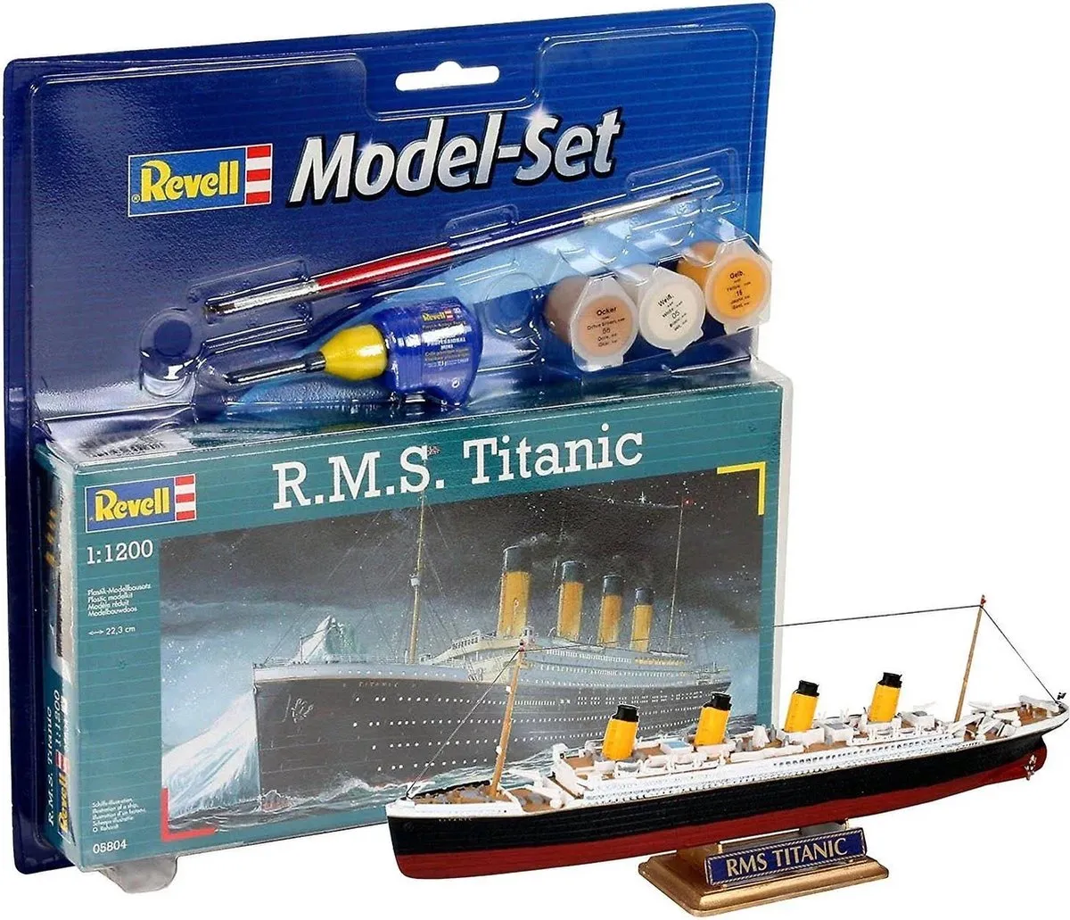 Revell RMS Titanic Modelbouwpakket 1:1200 - 40 Onderdelen - Multi