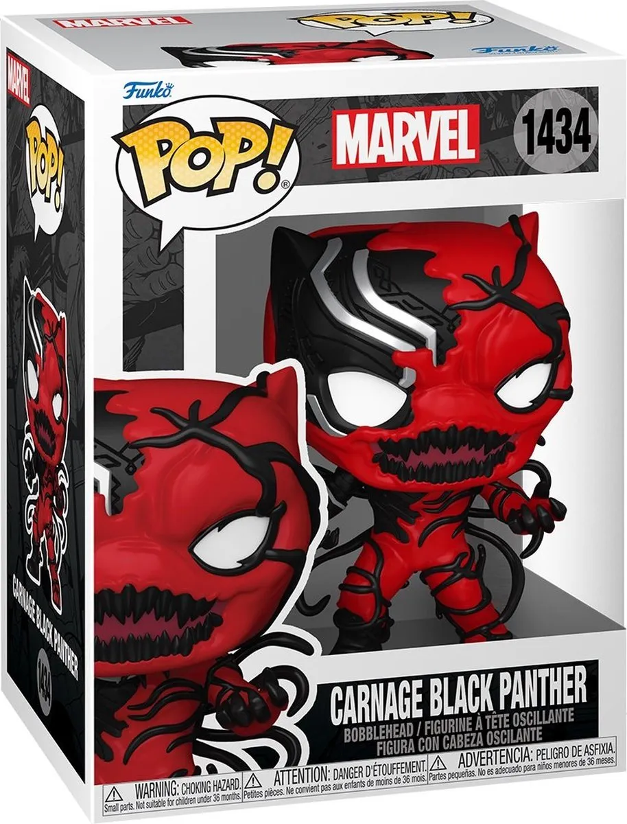 Funko Pop! Marvel Carnageized Black Panther - 82643
