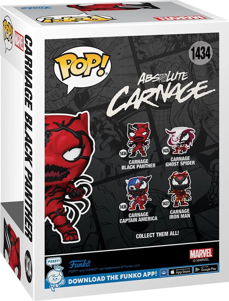 Funko Pop! Marvel Carnageized Black Panther - 82643