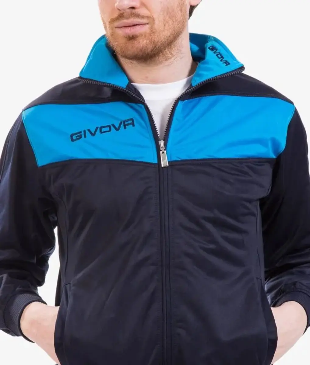 Givova Visa Trainingspak - 10-12 jaar - Blauw