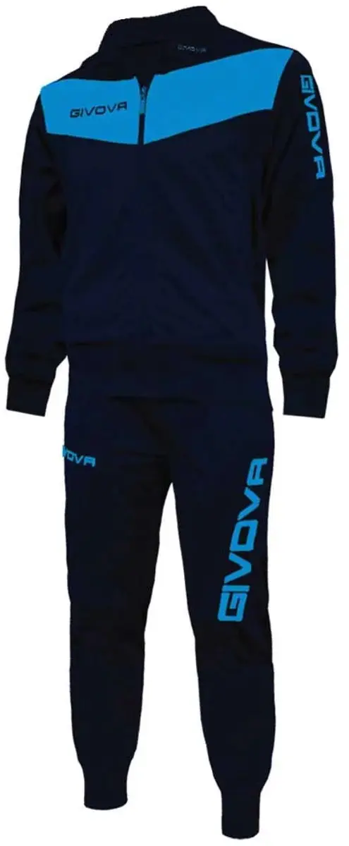 Givova Visa Trainingspak - 10-12 jaar - Blauw