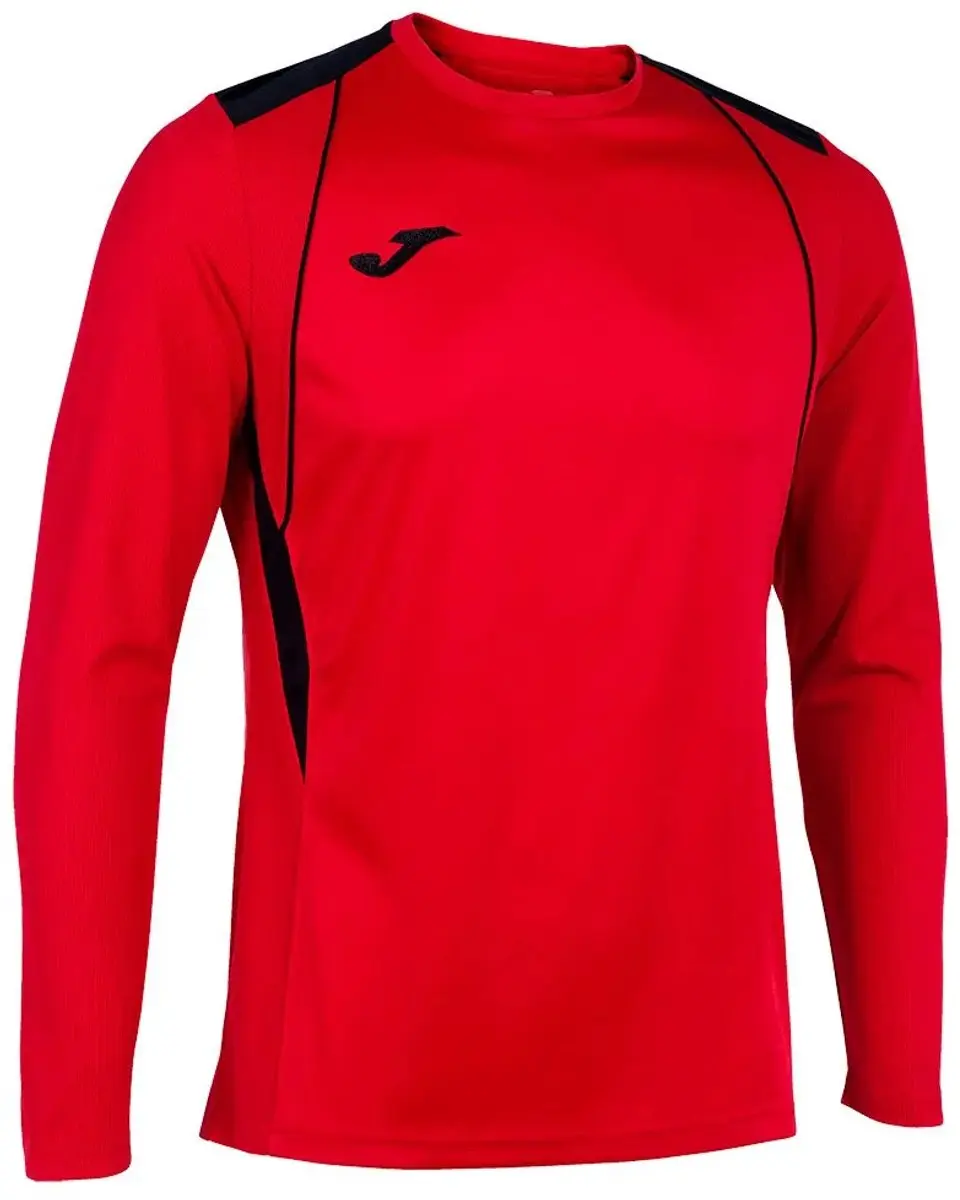 Joma Championship Vii T-shirt Met Lange Mouwen Rood 4-5 Years Jongen