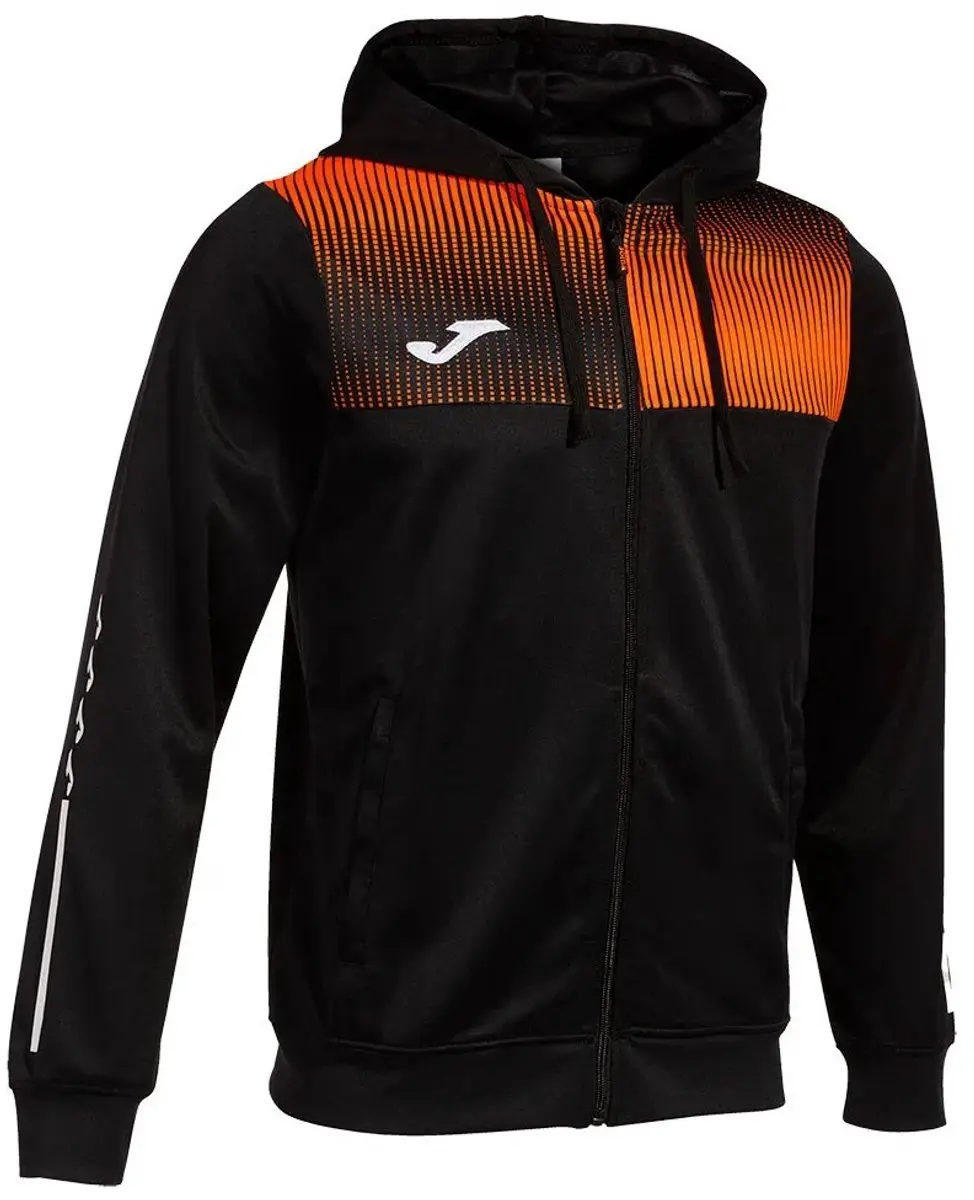 Joma Eco Supernova Sweatshirt - 4-5 jaar - Zwart/Orange