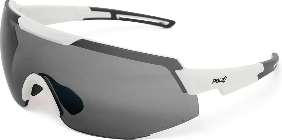 AGU Pride Sportbril - Wit - Grilamid TR90 - UV400 Anti-Fog