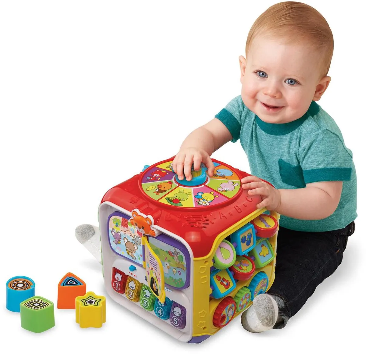 VTech Baby Activiteiten Kubus - Educatief Speelgoed 9-36 Maanden - Multikleuren