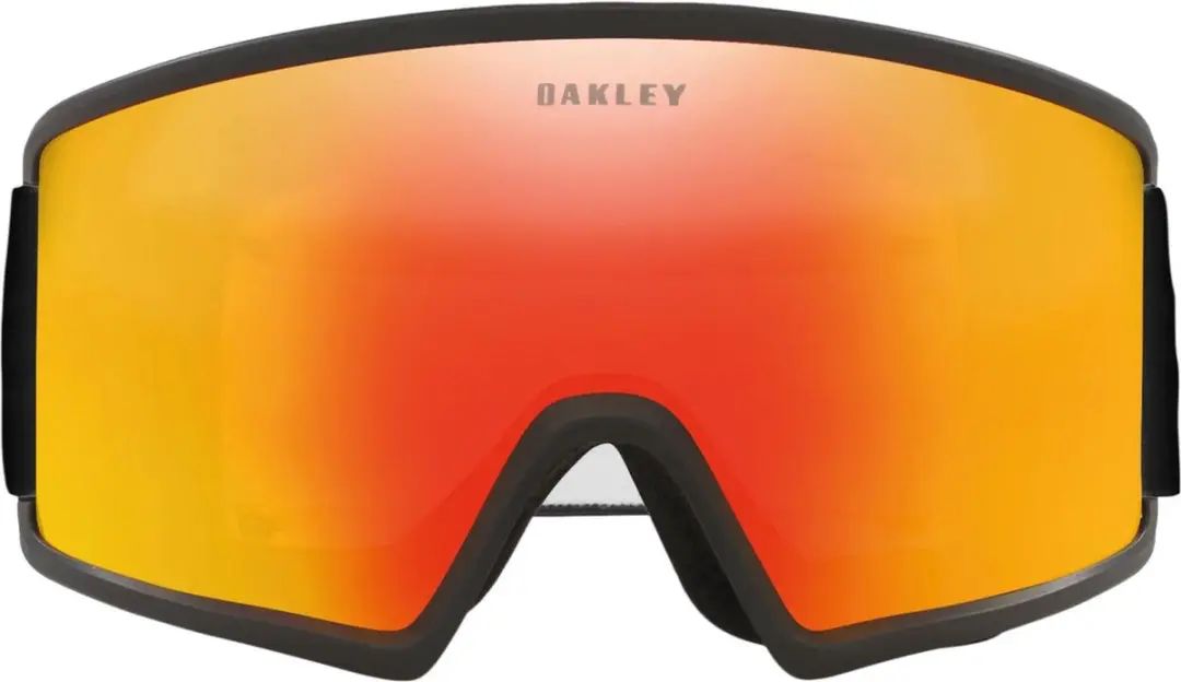Oakley Target Line M Skibril Senior - Zwart/Wit