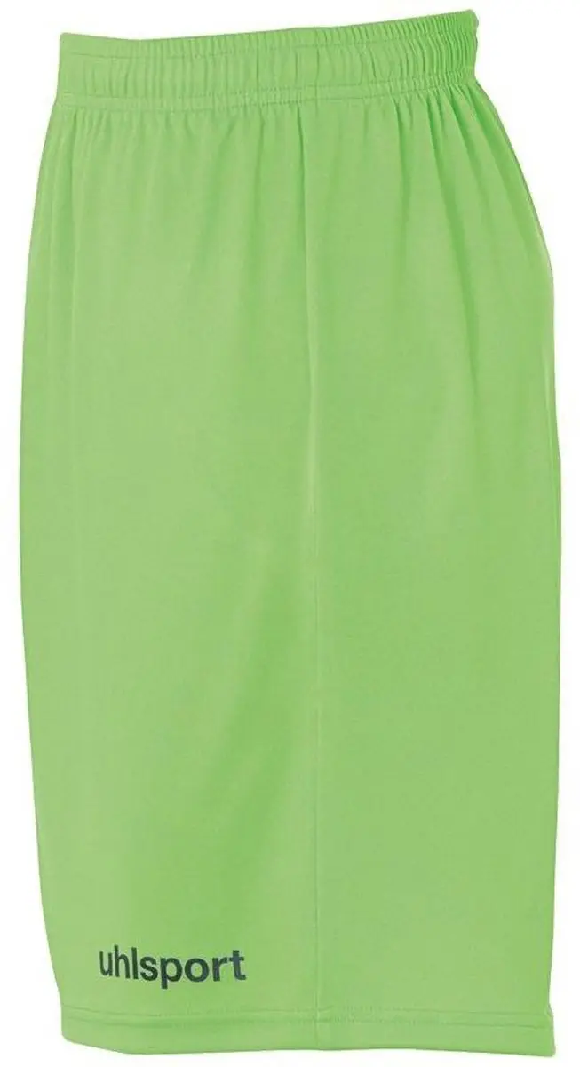 Uhlsport Center Basic Heren Short - XXL - Flash Groen/Zwart