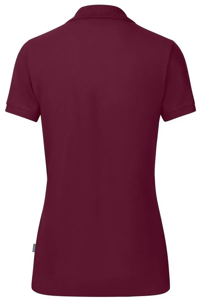 JAKO Organic Polo Dames Kastanje - Maat 48