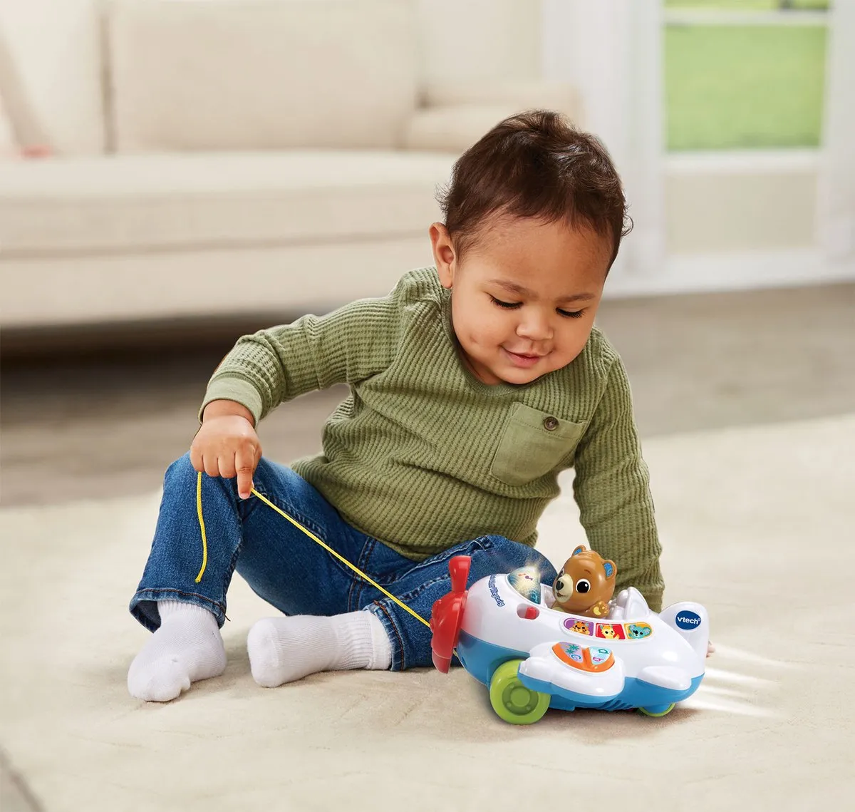 VTech Baby Reis en Leer Vliegtuig - Multicolor