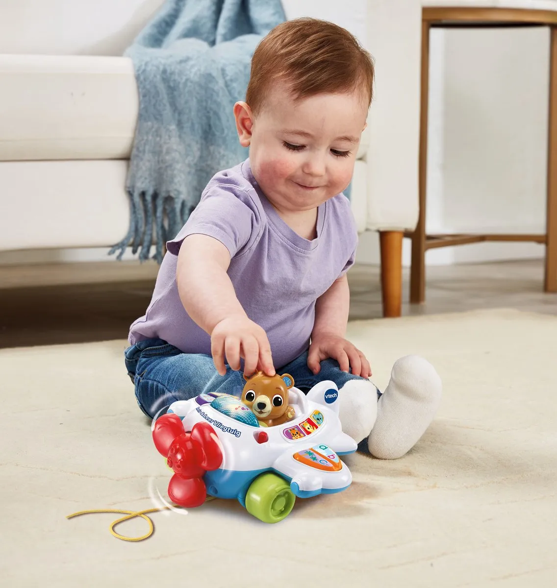 VTech Baby Reis en Leer Vliegtuig - Multicolor
