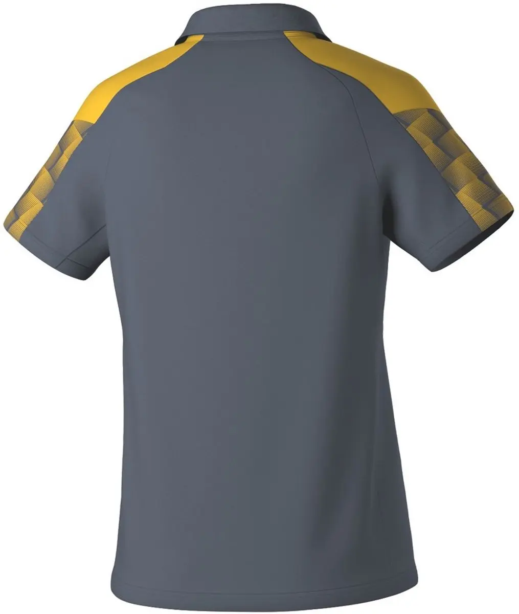 Erima Evo Star Polo Dames 40 - Grijs/Geel