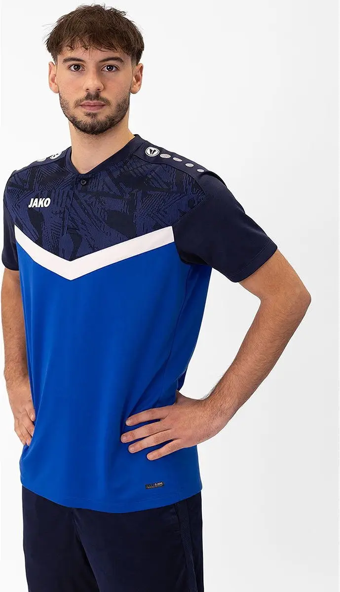 Jako Iconic Polo Heren M - Royal