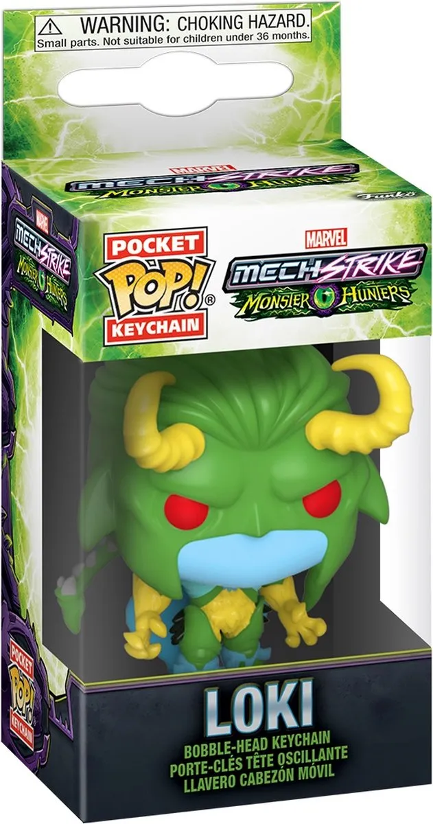 Funko Pocket Pop! Loki Monster Hunters - 61519