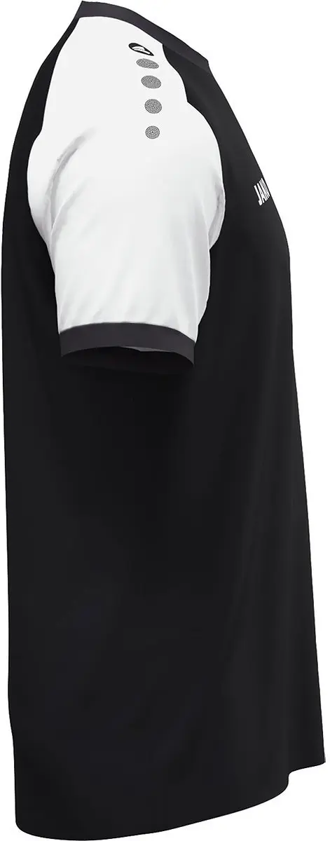 JAKO Dynamic Shirt Korte Mouw Kinderen 164 - Zwart/Wit/Antraciet