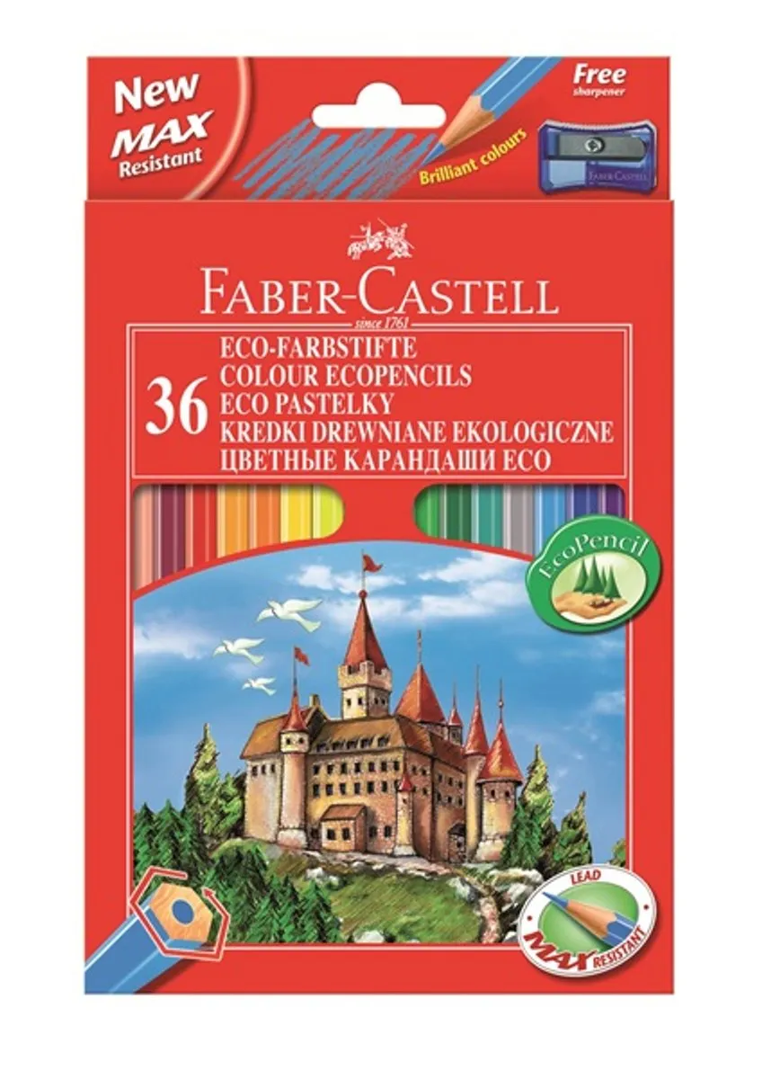 Faber-Castell Castle FC-120136 Kleurpotloden - 36 Stuks