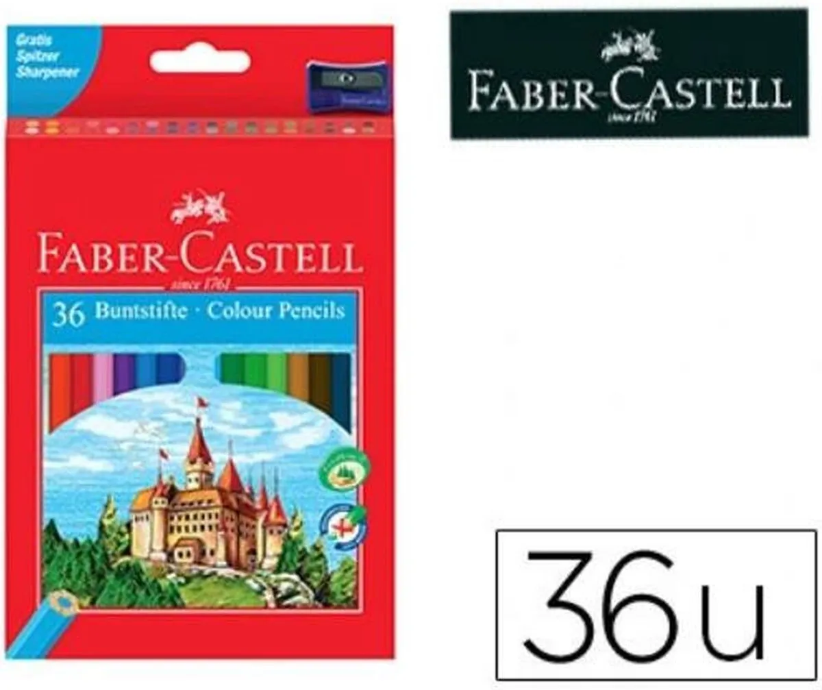 Faber-Castell Castle FC-120136 Kleurpotloden - 36 Stuks