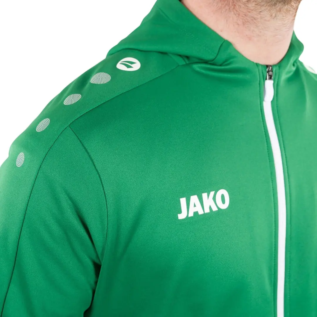 Jako One Jas met Kap Heren - Sportgroen L