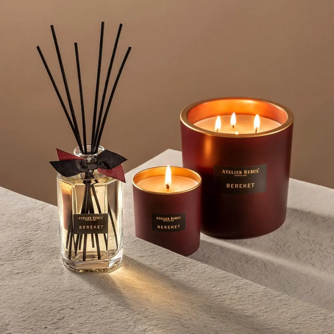Atelier Rebul Bereket Geurstokjes 200ml - Rood
