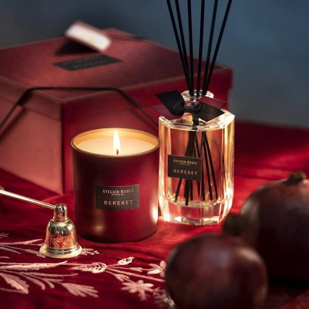 Atelier Rebul Bereket Geurstokjes 200ml - Rood