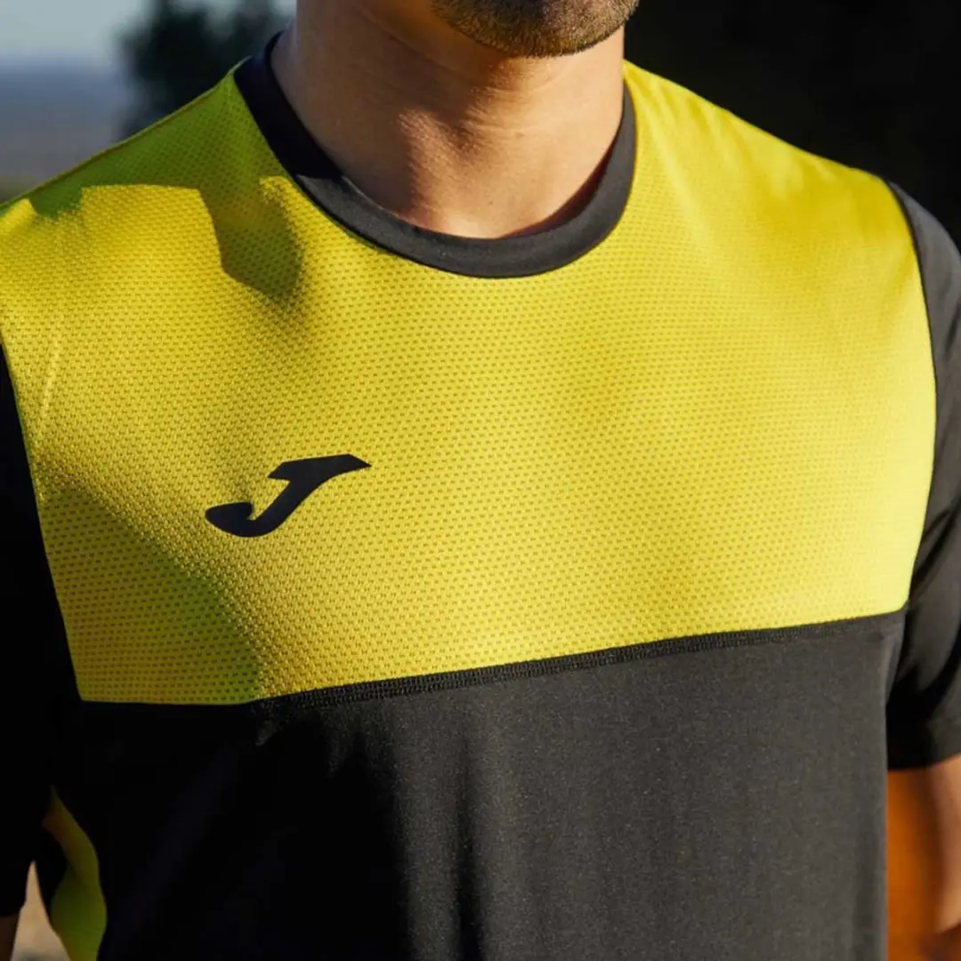 Joma 103166109 T-shirt - Geel/Zwart - XL