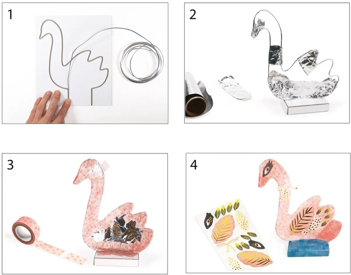Djeco The Swan Workshops - Multi kleur