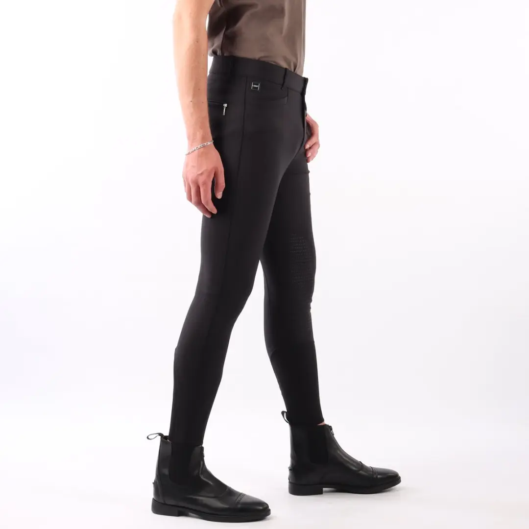 QUUR Qcaz Knie Grip Rijbroek - 50 Zwart