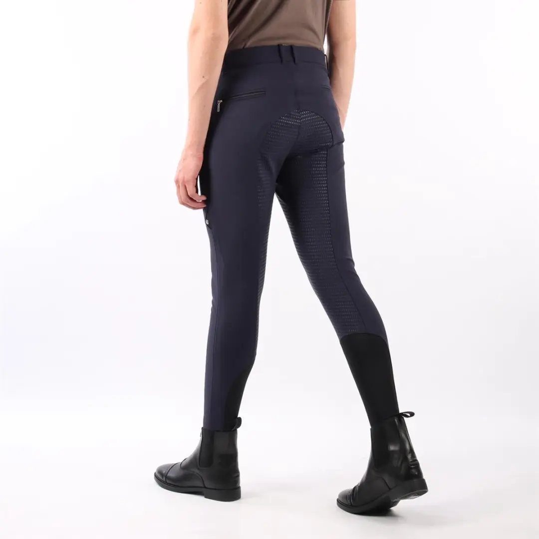 QUUR Qcaz Full Grip Rijbroek 50 - Donkerblauw