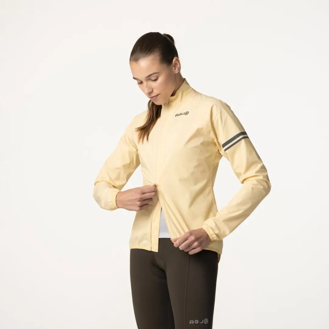 AGU Essential Regenjas Dames Poray 10.000 L - Beige