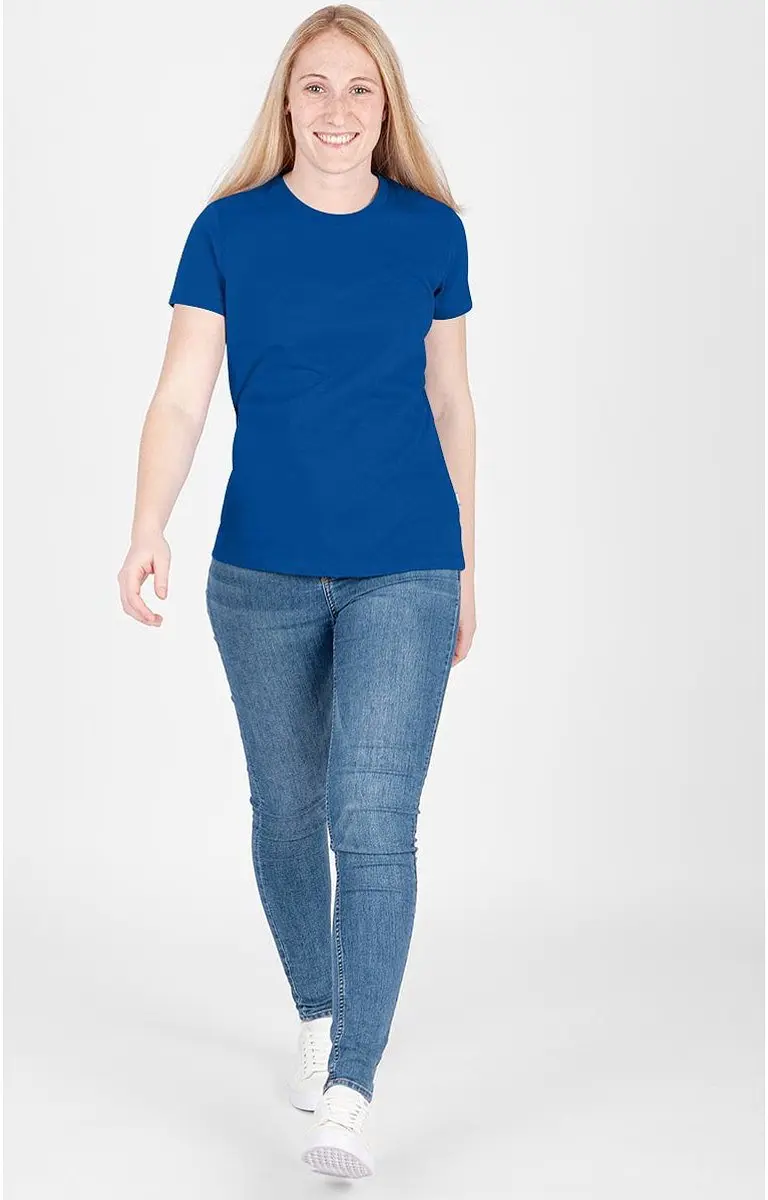JAKO Doubletex T-Shirt Dames 36 - Royal