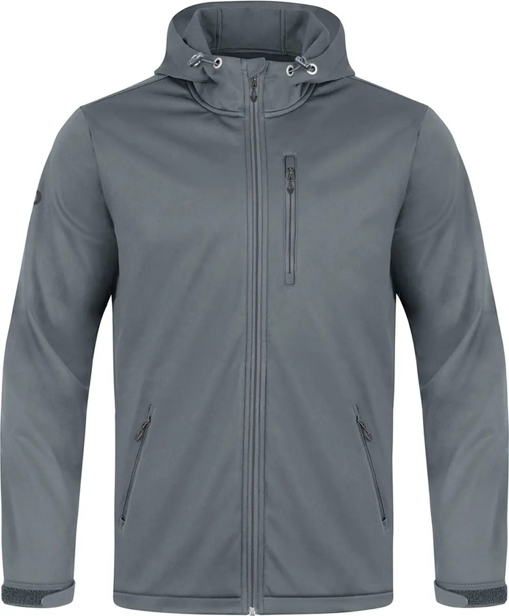 Jako Premium Softshelljas Kinderen 152 - Steengrijs