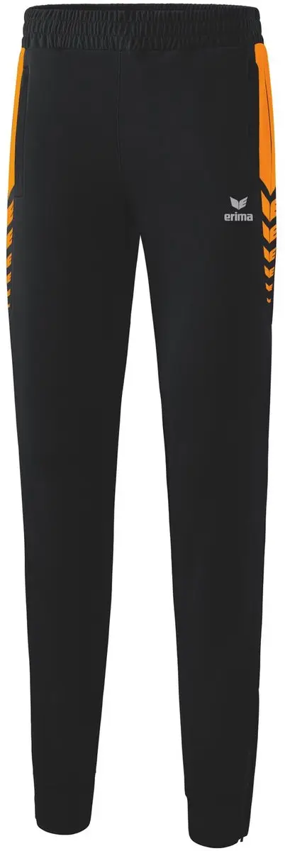 Erima Six Wings Worker Dames Trainingsbroek 40 - New Orange/Zwart