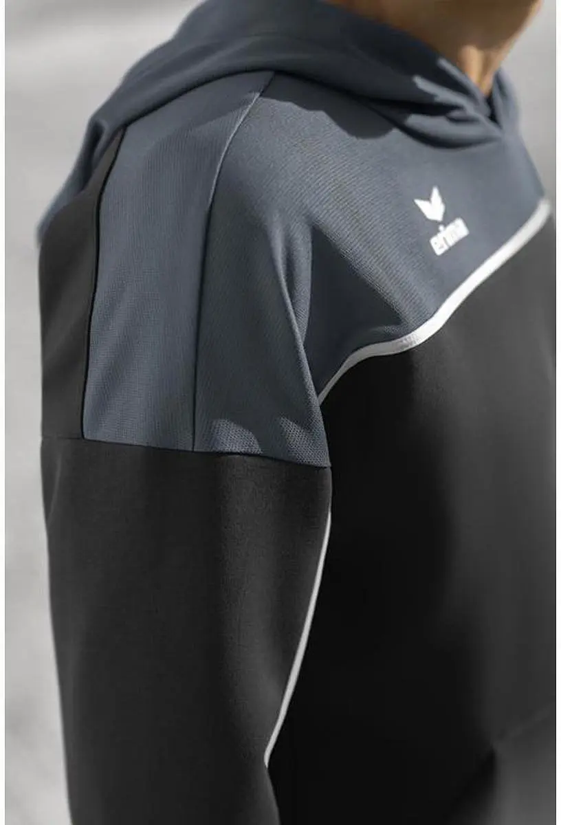 Erima Change Trainingsjack Kinderen 164 - Grijs/Wit/Zwart