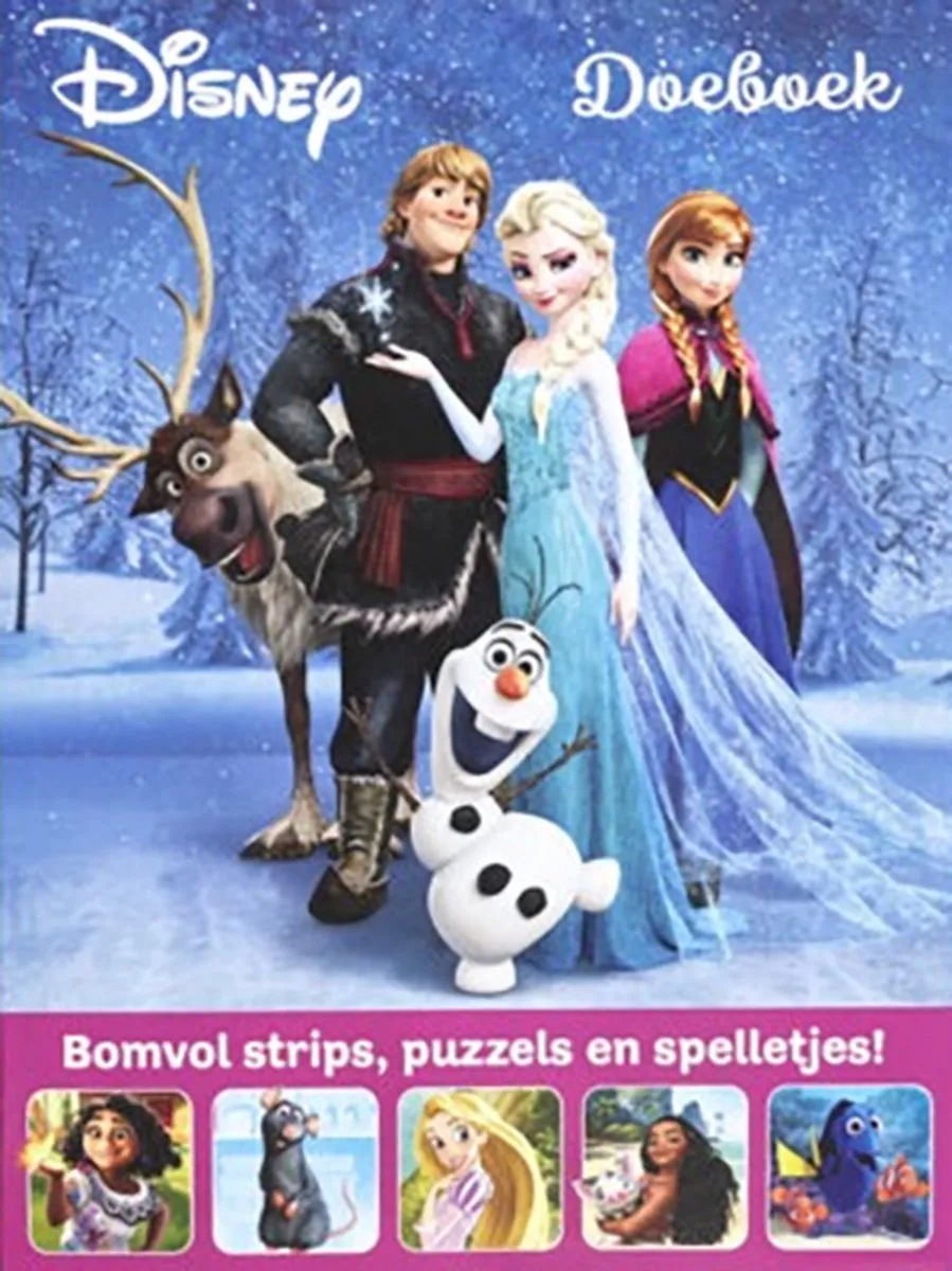 Disney Frozen Doeboek
