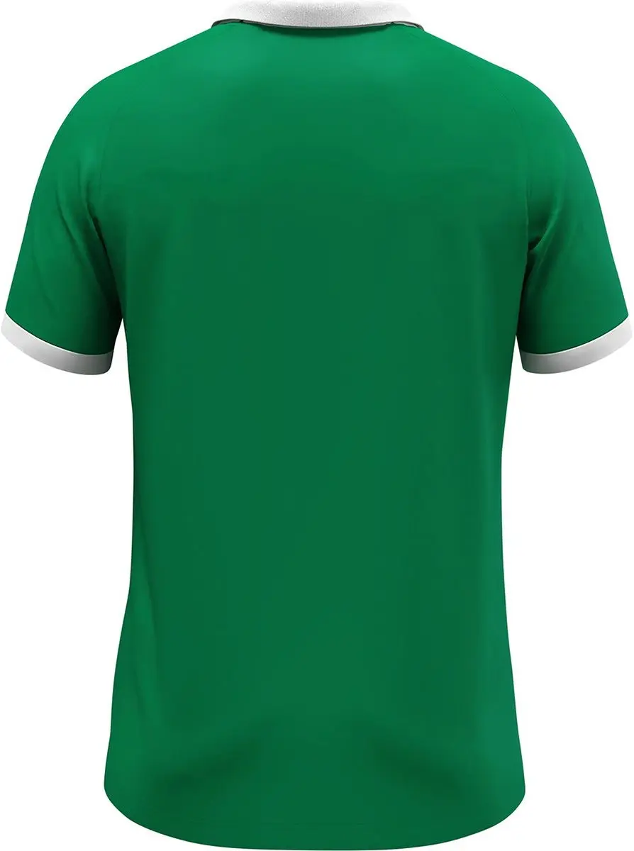 Jako Glory Shirt Heren - Donkergroen/Wit XXL