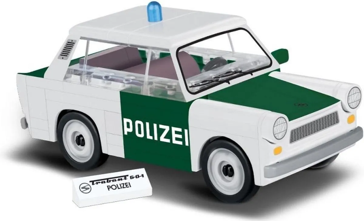 Cobi Youngtimer Trabant Polizei Bouwpakket 24541
