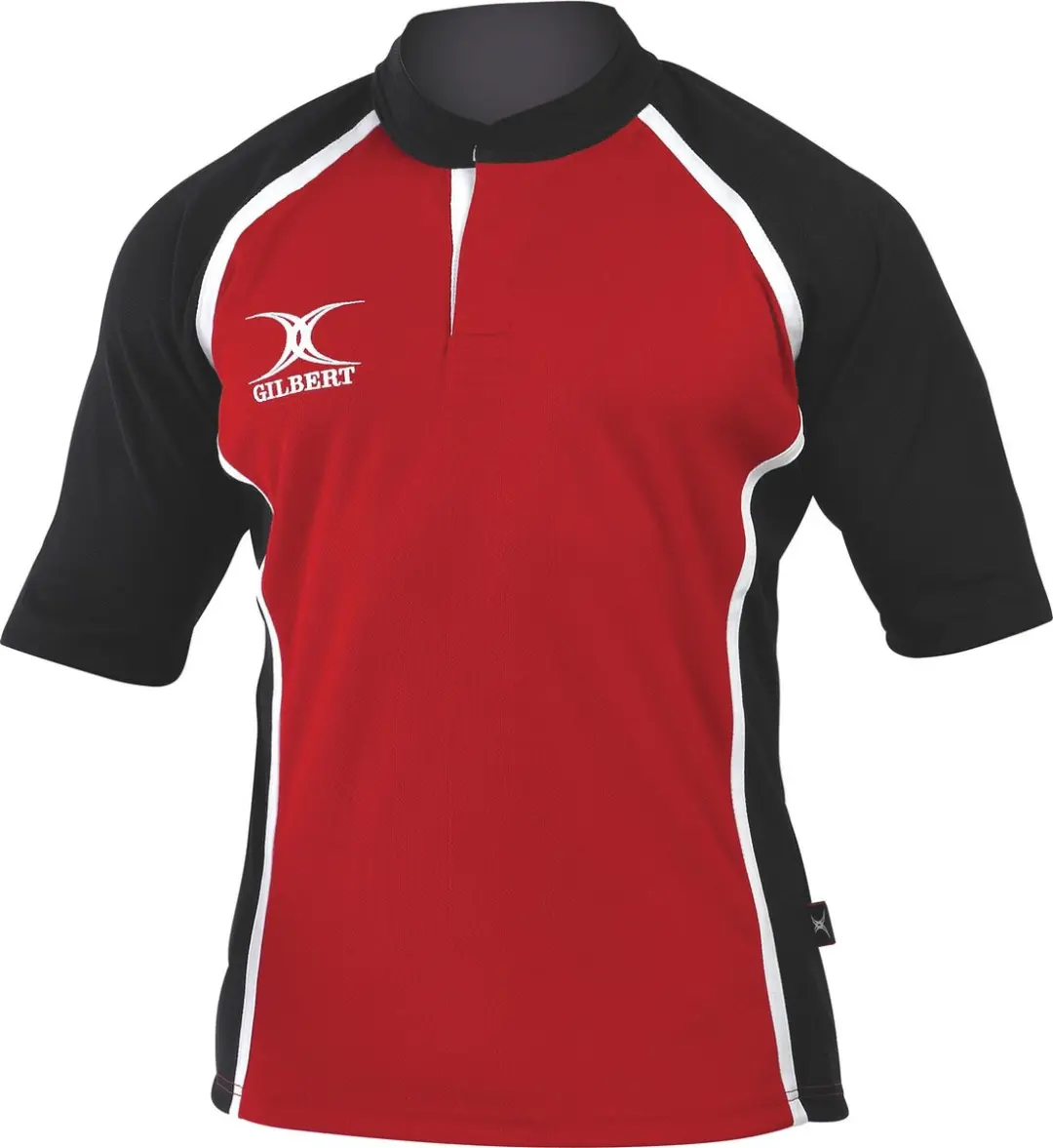 Gilbert Xact Two Tone Shirt Snr Rood / Zwart