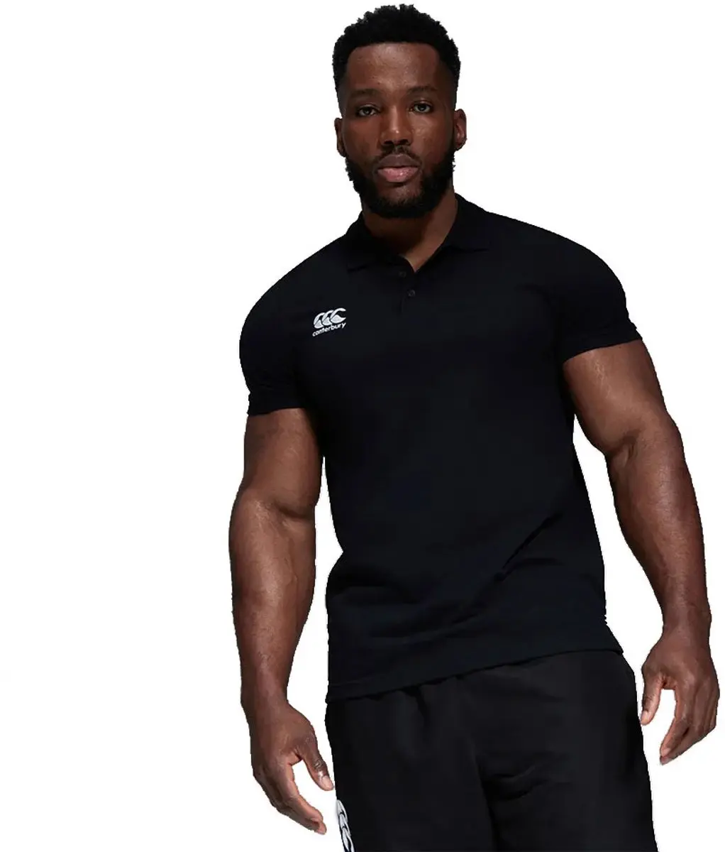 Canterbury Waimak Poloshirt - Zwart