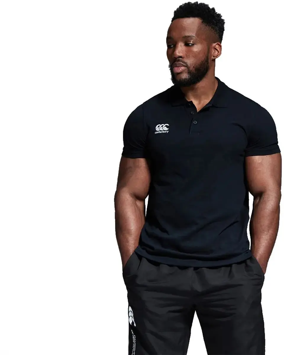 Canterbury Waimak Poloshirt - Zwart