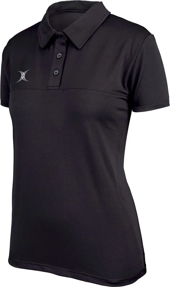 Gilbert Evo S/S Polo Shirt Wmn Zwart